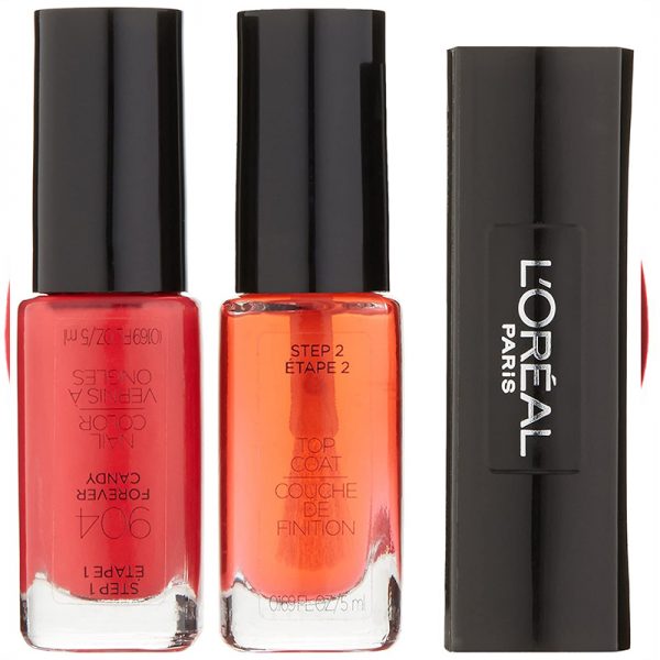 L’Oreal Paris Cosmetics Infallible Nail Forever Candy 0 34 Fluid Ounce - Image 3